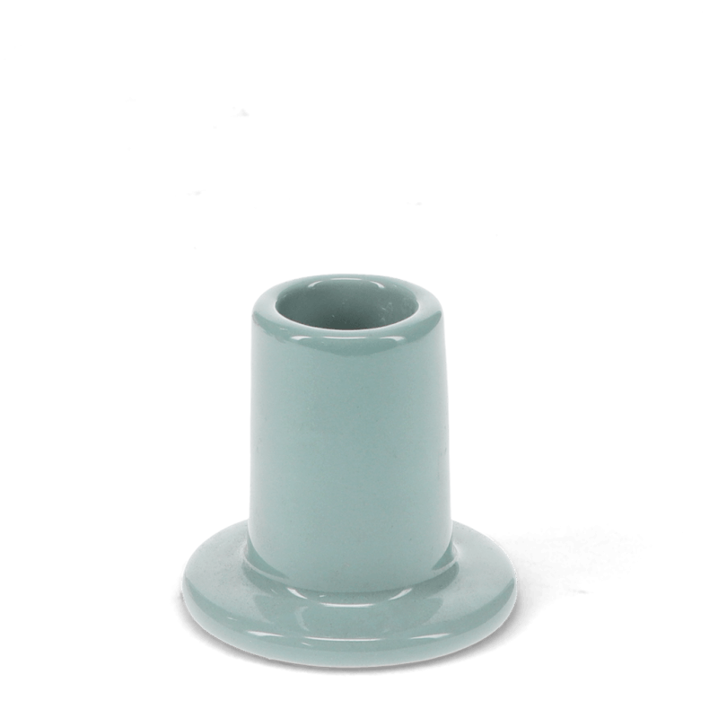 Rex London Ceramic Tube Candle Holder - Slate Grey