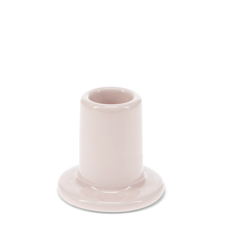 Rex London Ceramic Tube Candle Holder - Taupe