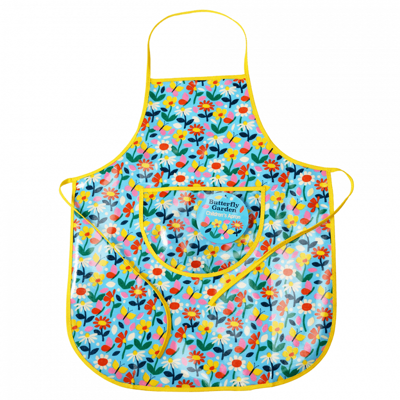 Rex London Children's Apron - Butterfly Garden