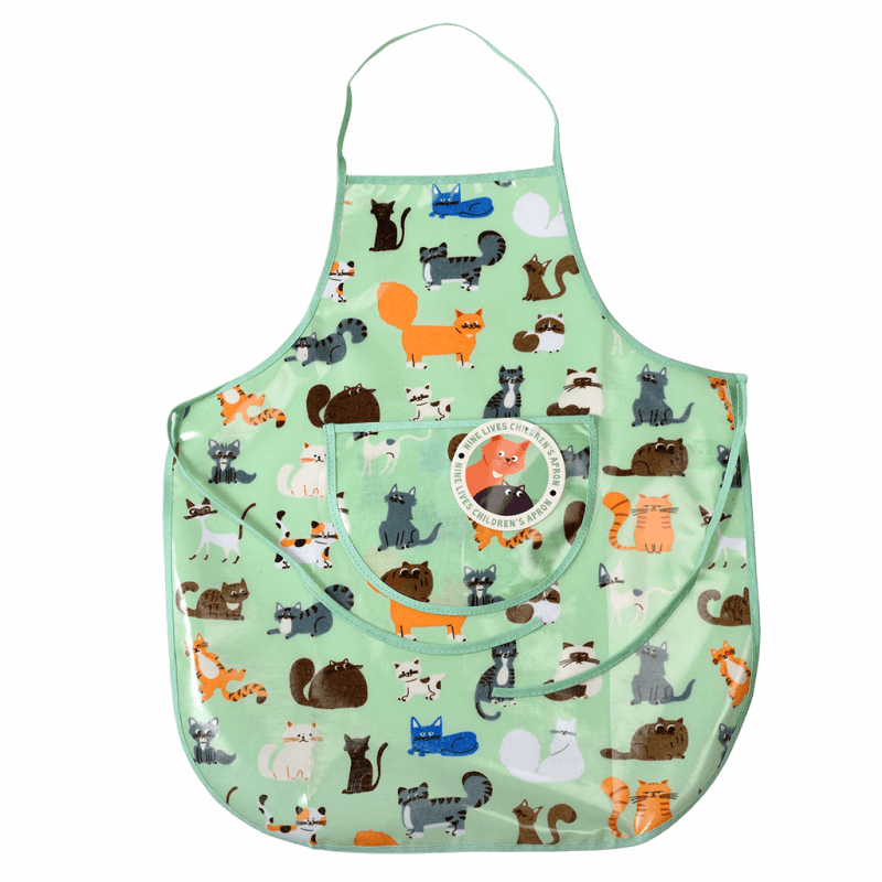 Rex London Children's Apron - Nine Lives
