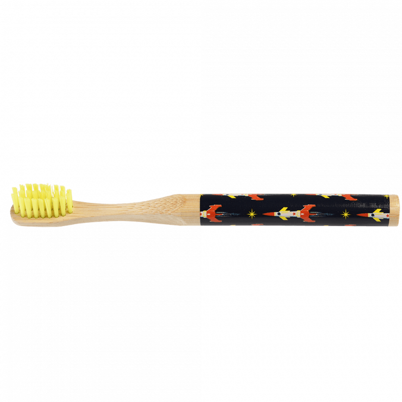 Rex London Children's Bamboo Toothbrush - Space Age