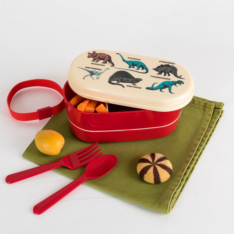 rex london Children's bento box - Prehistoric Land