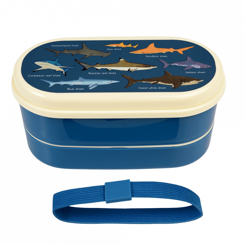 Rex London Children's Bento Box - Sharks