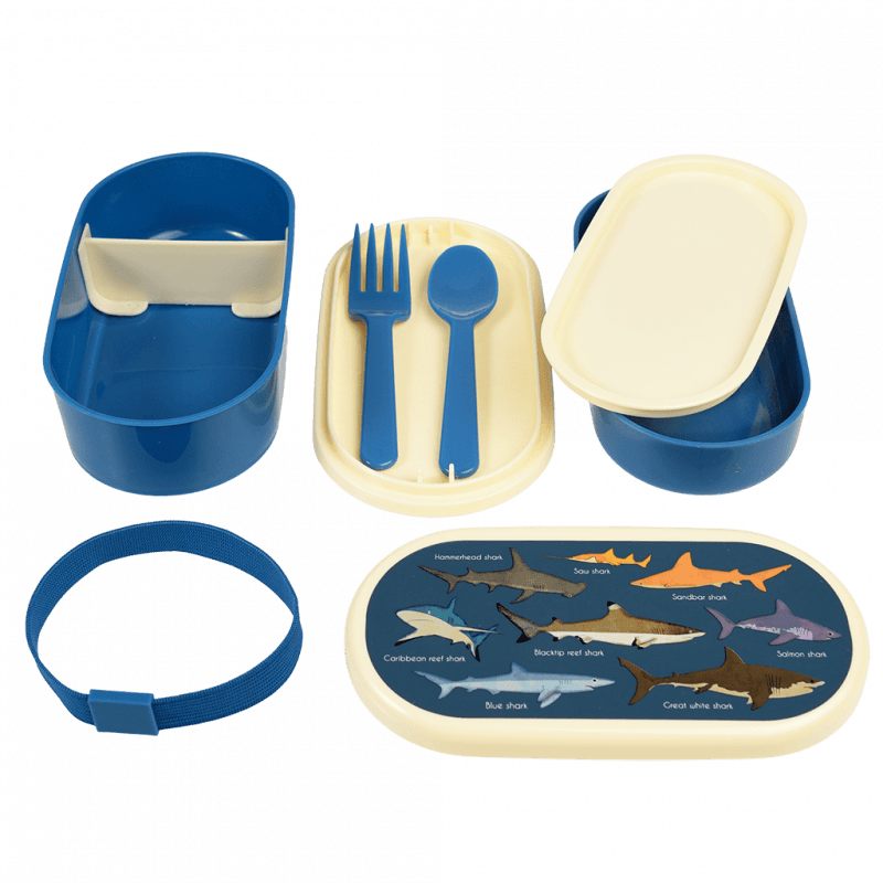 Rex London Children's Bento Box - Sharks