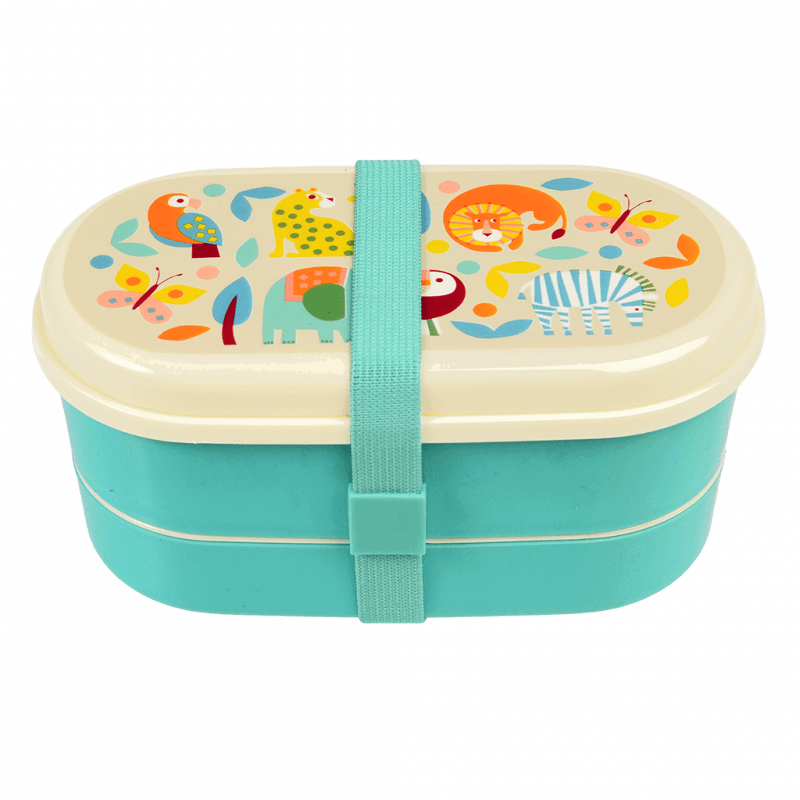 Rex London Children's Bento Box - Wild Wonders