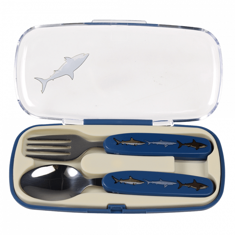 Rex London Children's Cutlery Set - Sharks