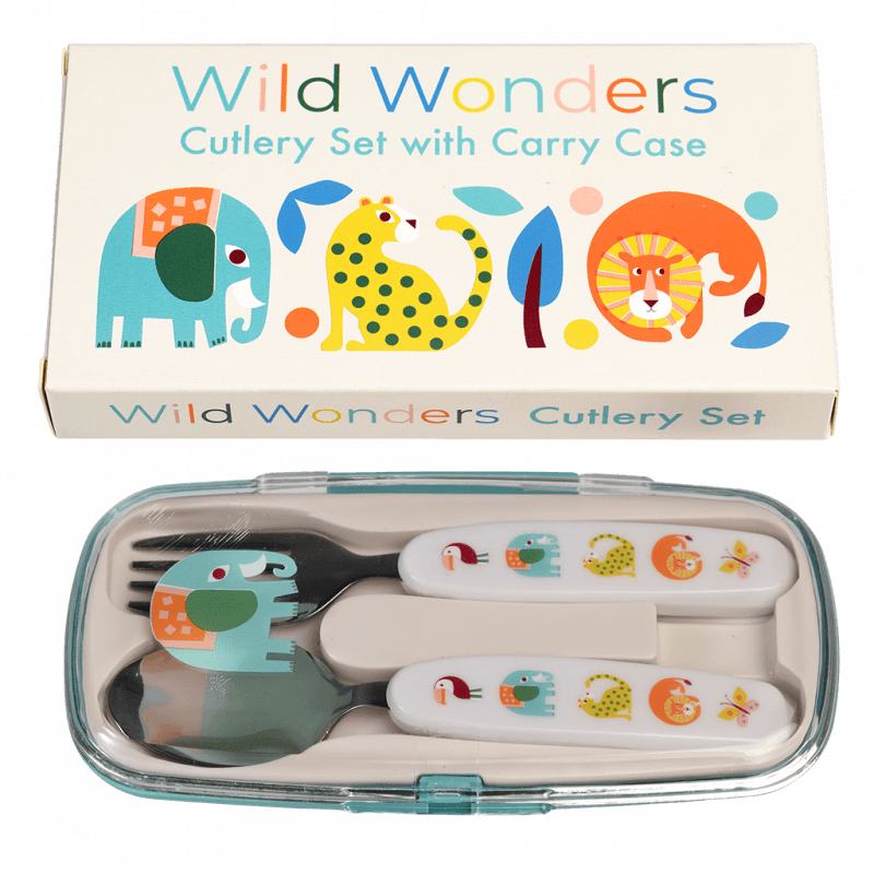 Rex London Children's Cutlery Set - Wild Wonders