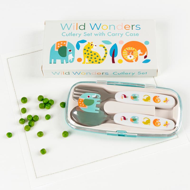 Rex London Children's Cutlery Set - Wild Wonders