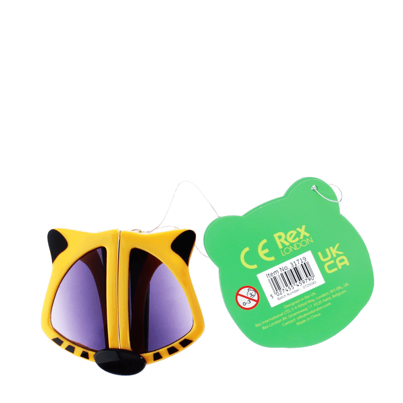 Rex London Children's Foldable Sunglasses - Tiger