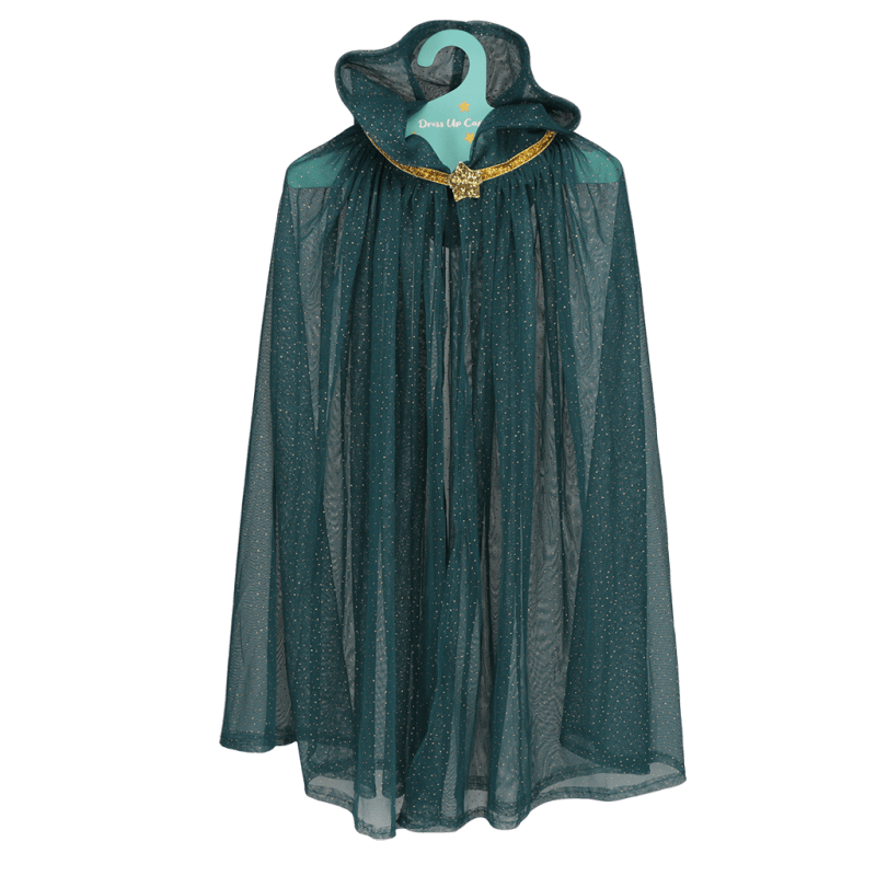 Rex London Children's Glitter Cape - Blue