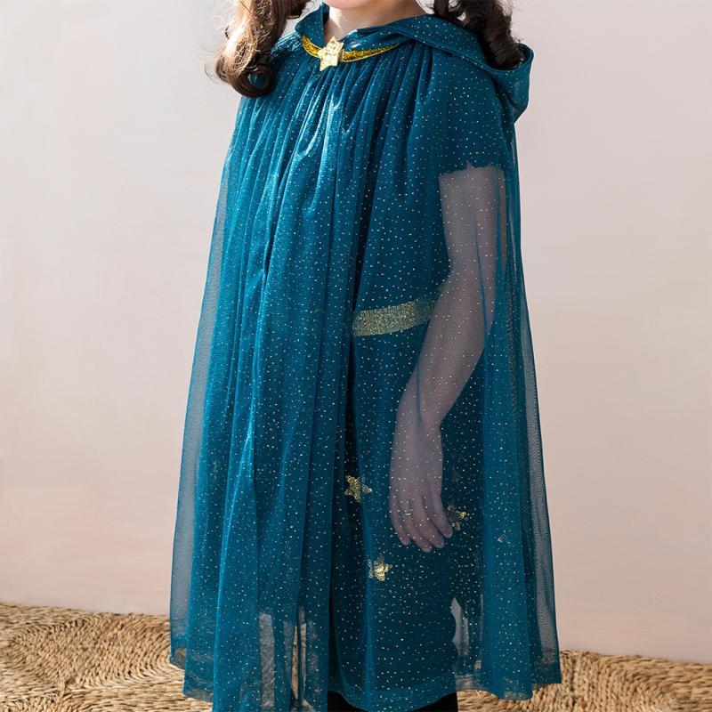 rex london Children's glitter cape - Blue