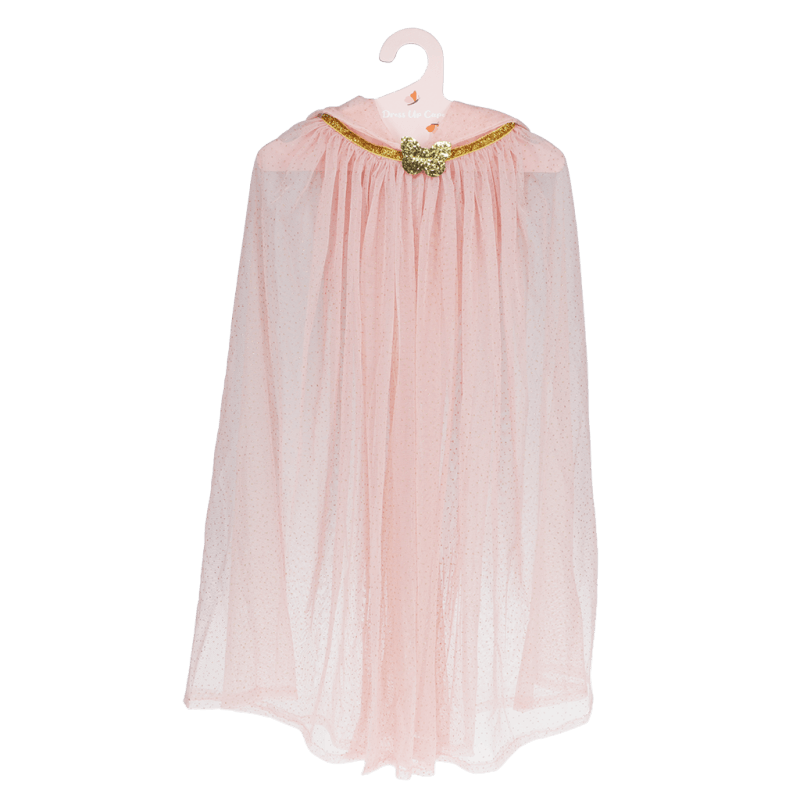 Rex London Children's Glitter Cape - Light Pink