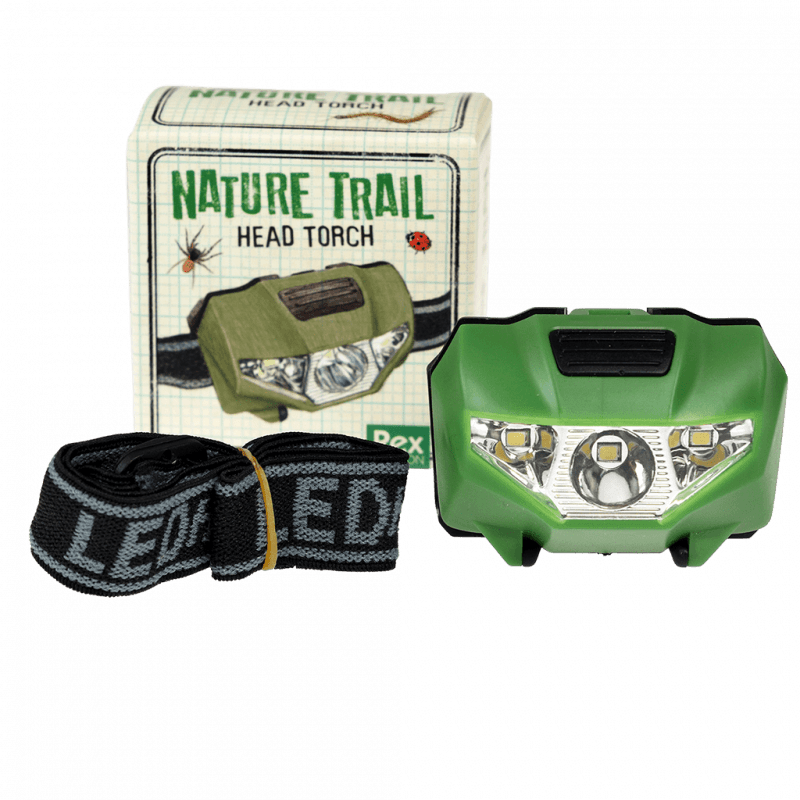 Rex London Children's LED Head Torch - Nature Trail