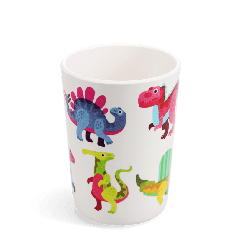 Rex London Children's Melamine Beaker - Baby Dinos