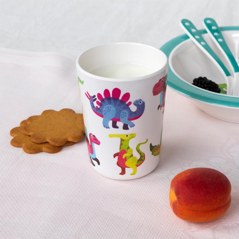 rex london Children's melamine beaker - Baby Dinos
