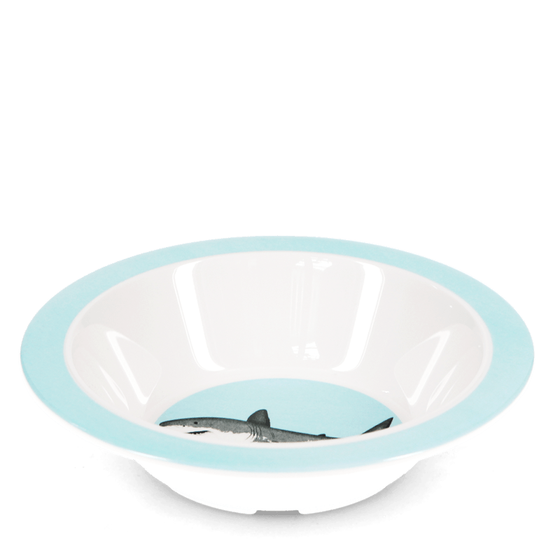 Rex London Children's Melamine Bowl - Sharks