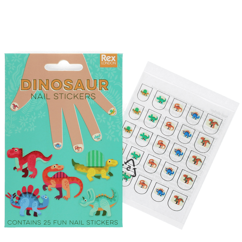 Rex London Children's Nail Stickers - Baby Dinos