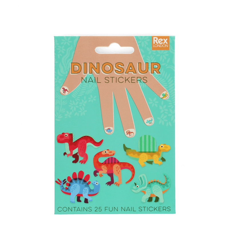 Rex London Children's Nail Stickers - Baby Dinos