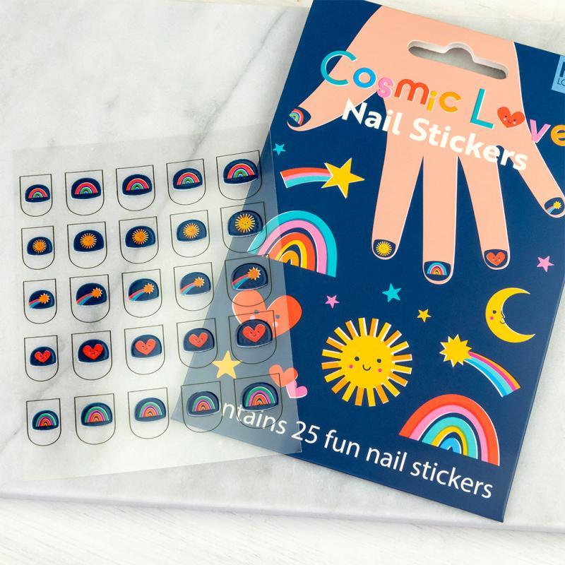 rex london Children's nail stickers - Cosmic Love