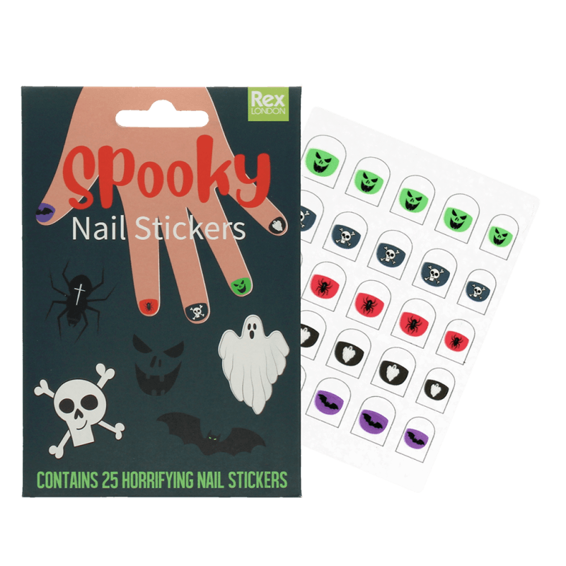 Rex London Children's Nail Stickers - Spooky