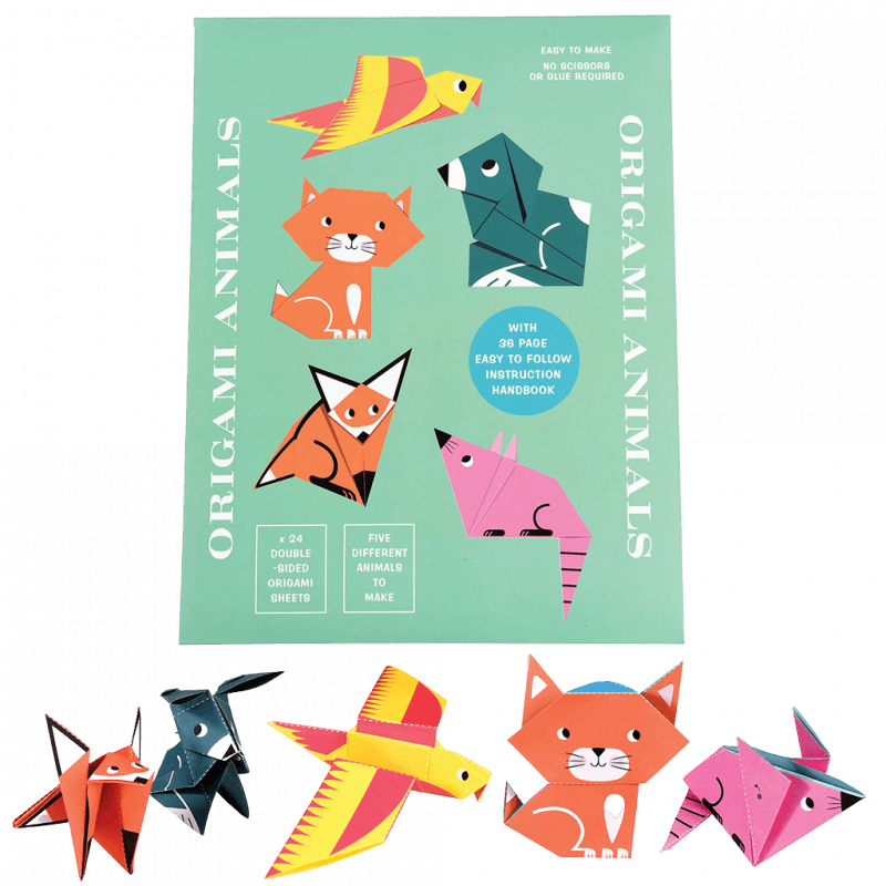 Rex London Children's Origami Kit - Animals