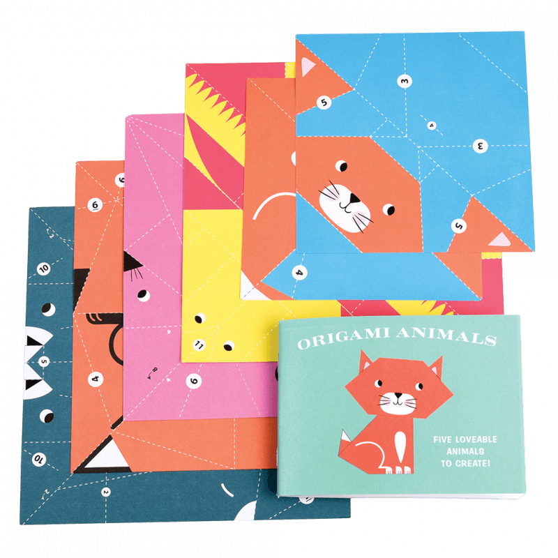 Rex London Children's Origami Kit - Animals