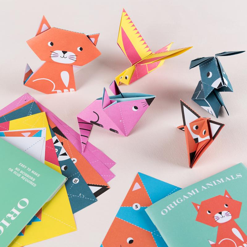 rex london Children's origami kit - Animals