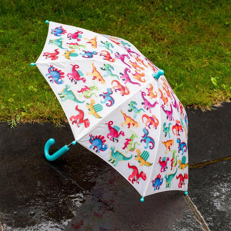 rex london Children's push-up umbrella - Baby Dinos