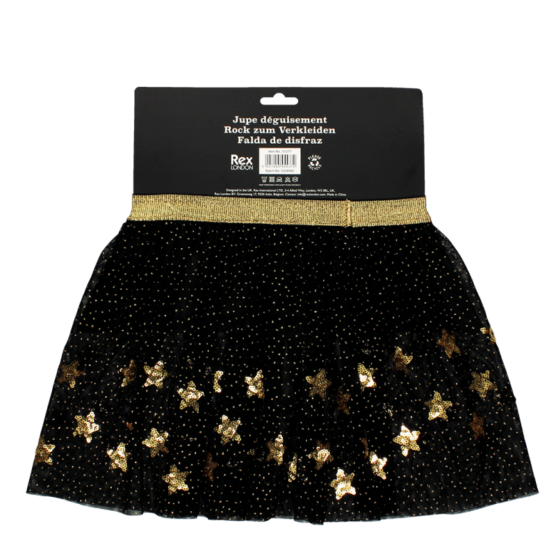 Rex London Children's Skirt - Gold Stars