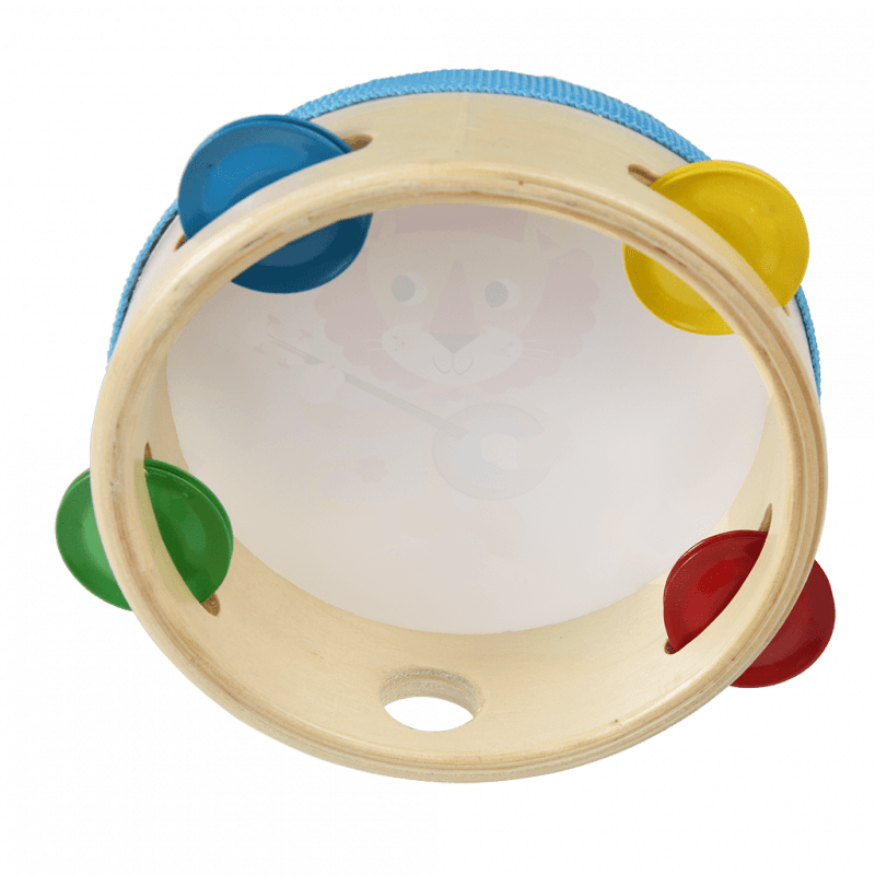 Rex London Children's Tambourine - Animal Band