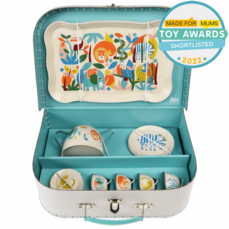 Rex London Children's Tea Party Set - Wild Wonders