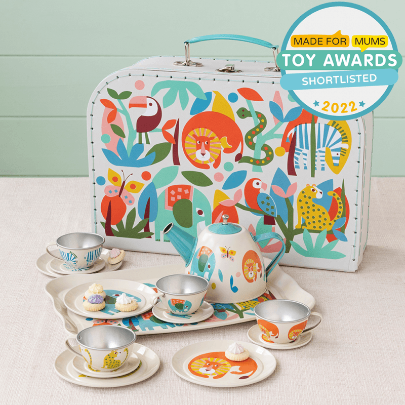 rex london Children's tea party set - Wild Wonders