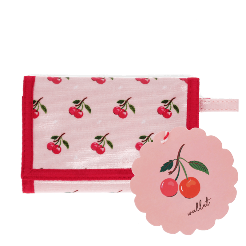 Rex London Children's Wallet - Red Cherry
