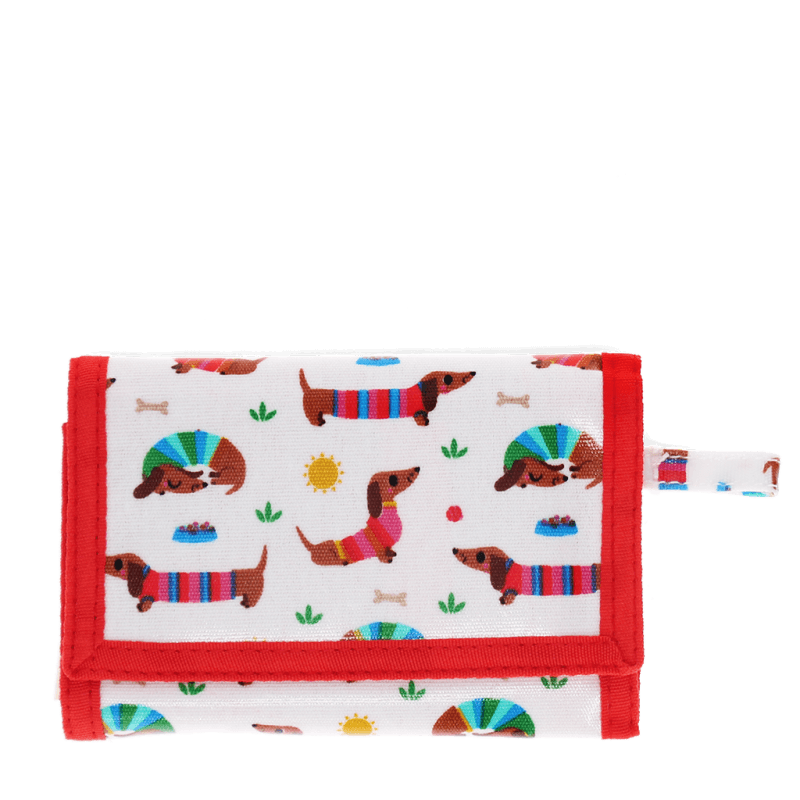 Rex London Children's Wallet - Sunny Sausage Dog