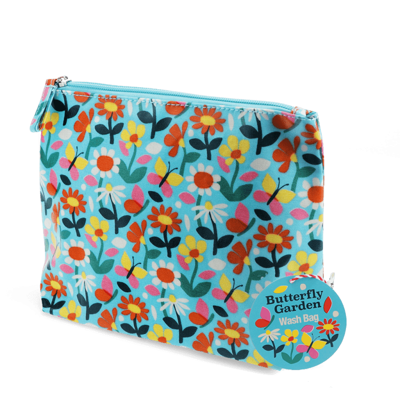 Rex London Children's Wash Bag - Butterfly Garden