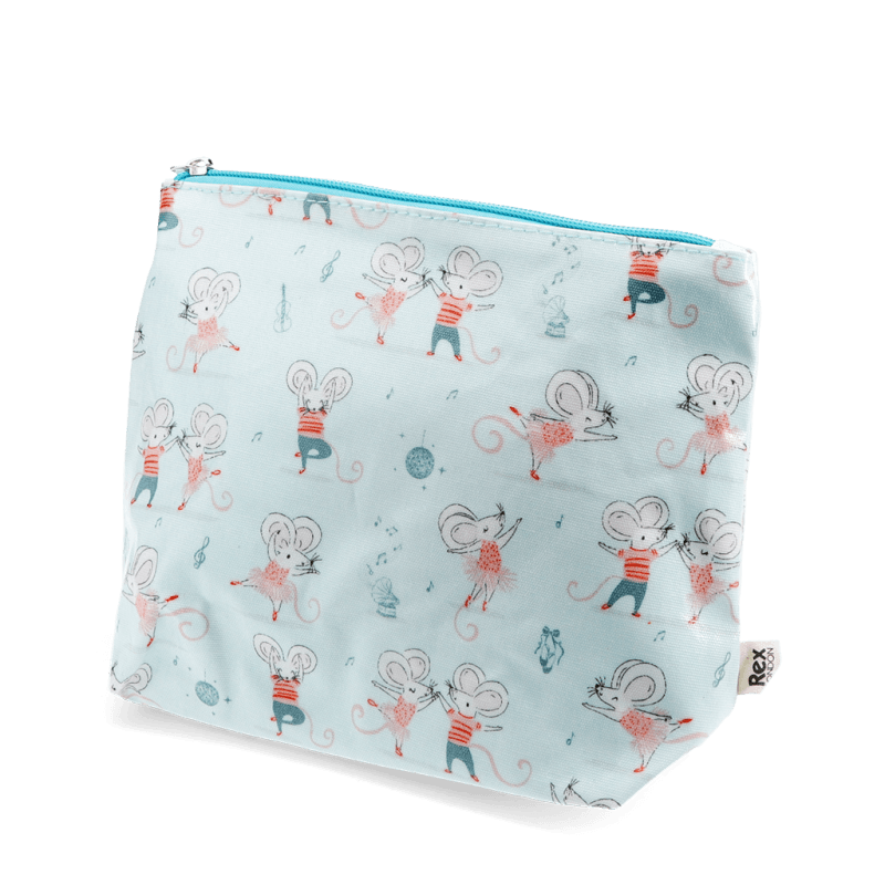 Rex London Children's Wash Bag - Mouse Ballet