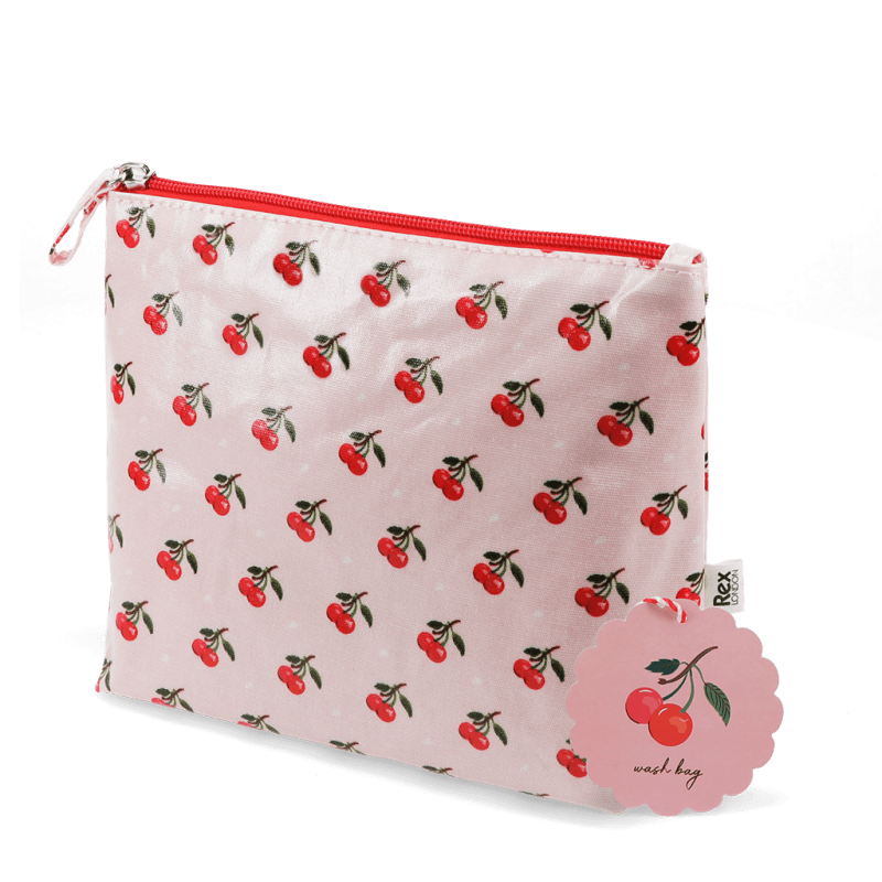 Rex London Children's Wash Bag - Red Cherry