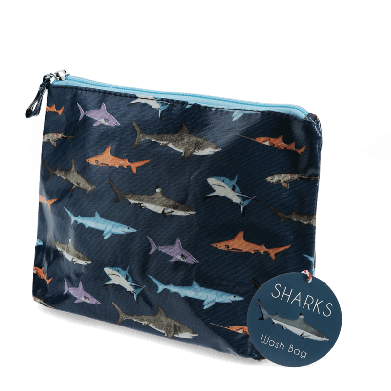 Rex London Children's Wash Bag - Sharks