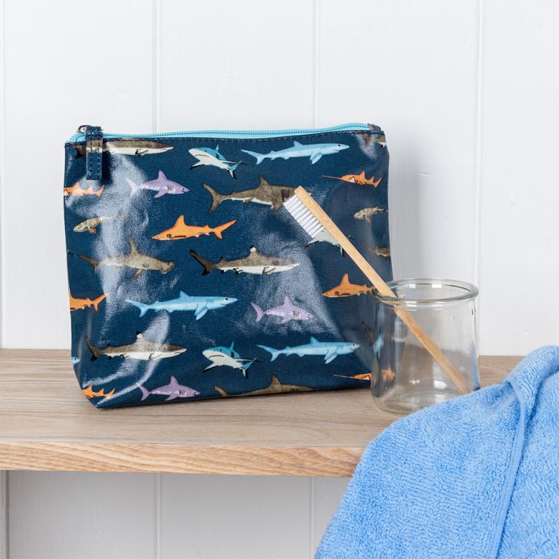 rex london Children's wash bag - Sharks