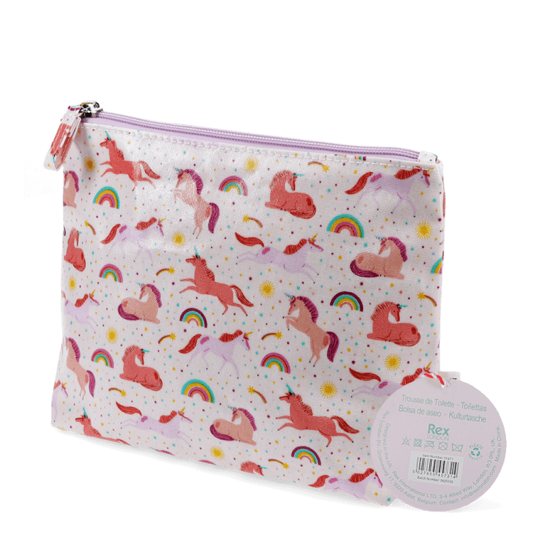 Rex London Children's Wash Bag - Unicorn