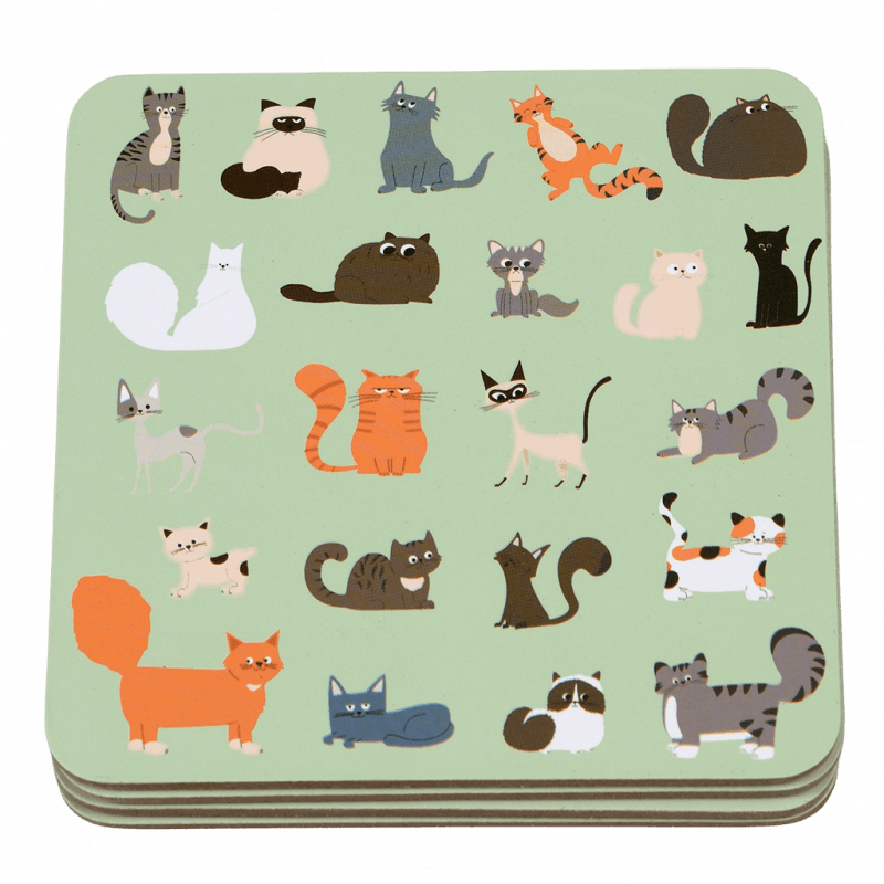 Rex London Coasters (set Of 4) - Nine Lives