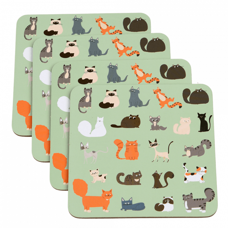 Rex London Coasters (set Of 4) - Nine Lives