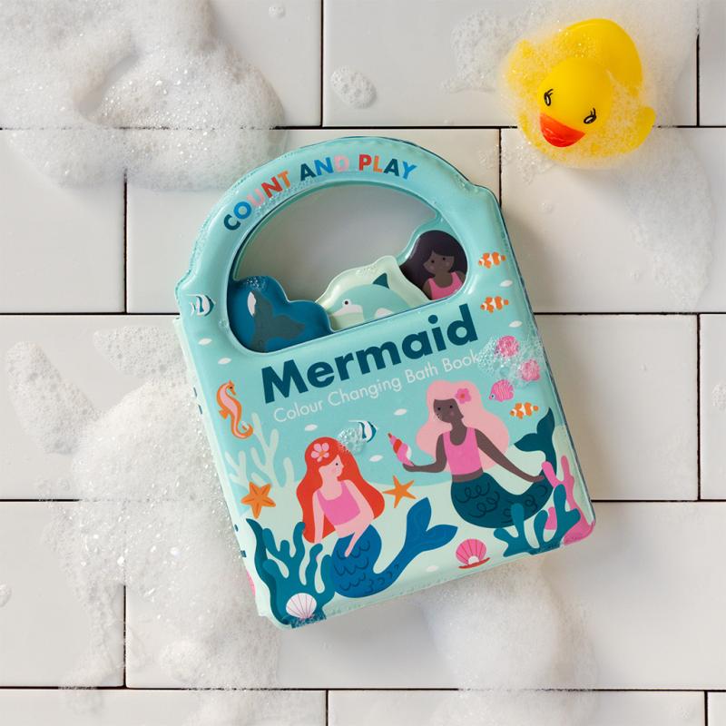 Rex London Colour Changing Bath Book - Mermaids