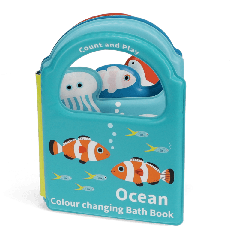 Rex London Colour Changing Bath Book - Ocean