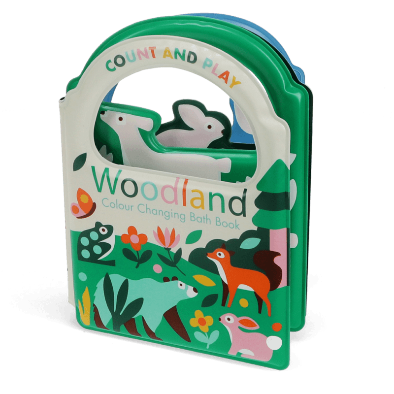 Rex London Colour Changing Bath Book - Woodland
