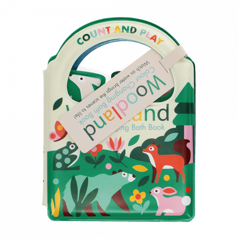 Rex London Colour Changing Bath Book - Woodland