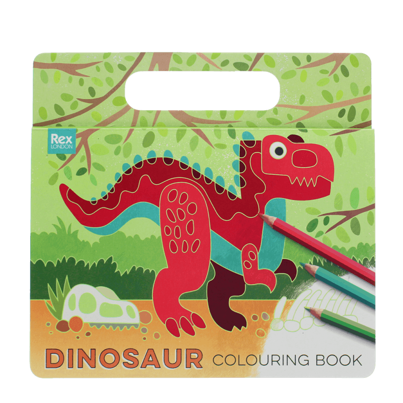 Rex London Colouring Book - Baby Dinos