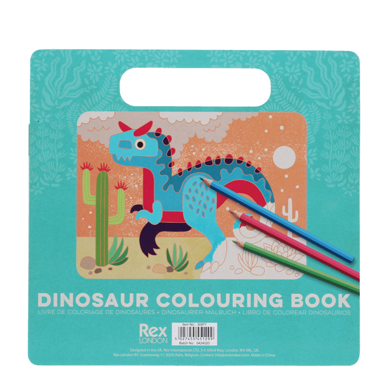 Rex London Colouring Book - Baby Dinos