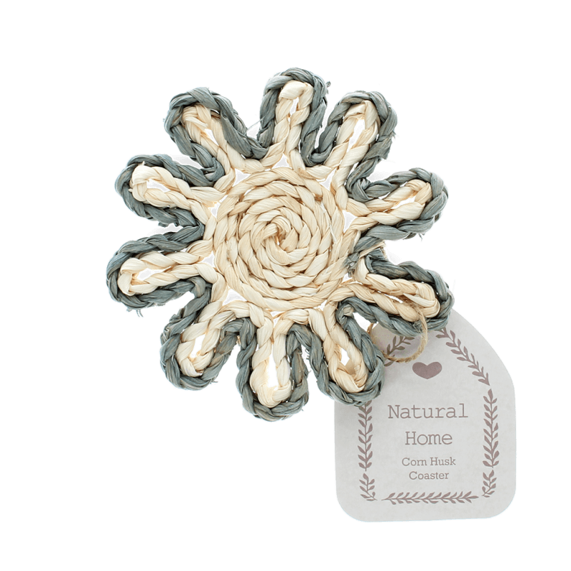 Rex London Corn Husk Coaster - Grey