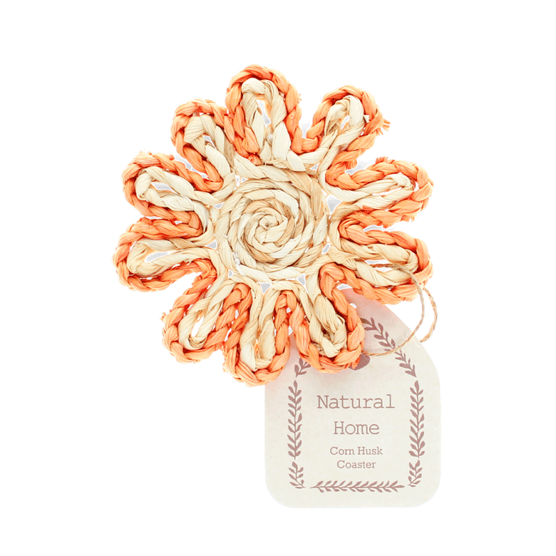 Rex London Corn Husk Coaster - Orange